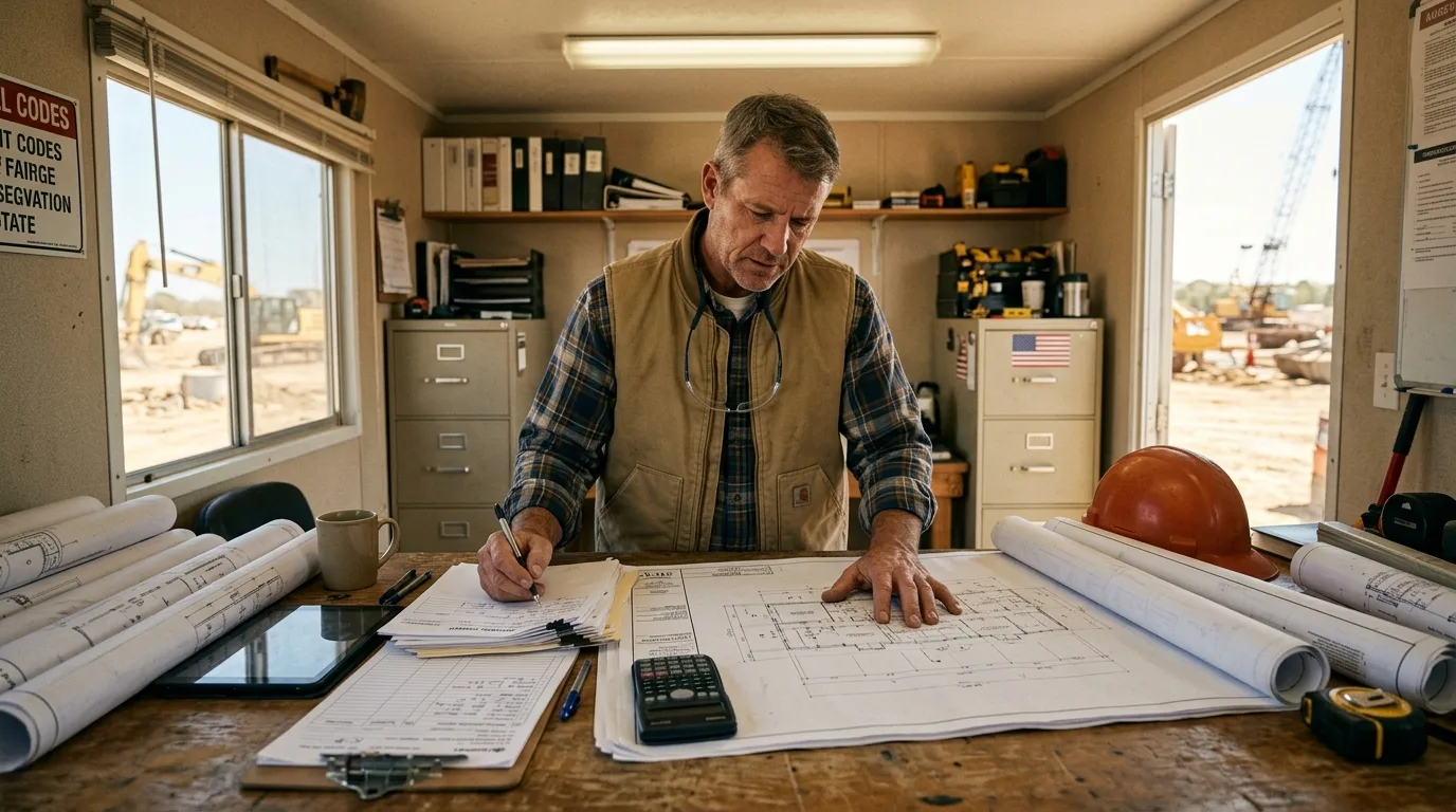 How to Get a Building Permit for Concrete in Marble Falls, TX