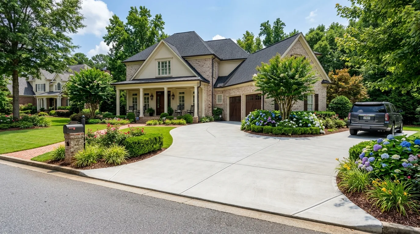 Concrete vs. Asphalt Driveways for Texas Hill Country Homes
