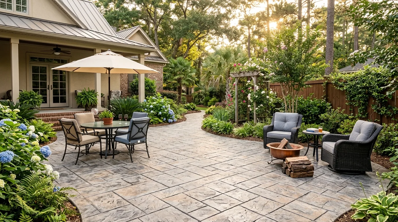 Top 5 Concrete Patio Designs for Lake View Properties in TX