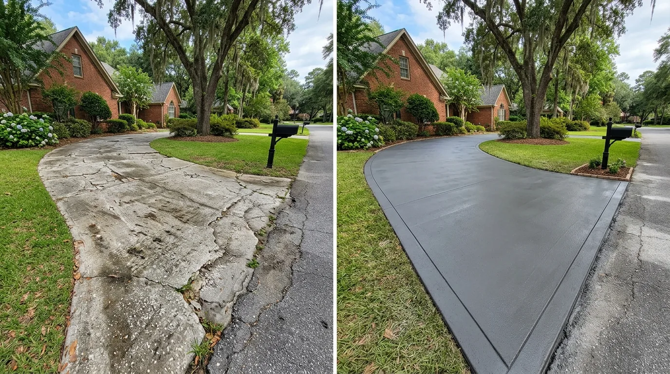 Repair vs. Replace: Your Concrete Driveway in Marble Falls, TX